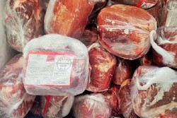 توزیع گوشت منجمد با هدف تنظیم بازار در سراب