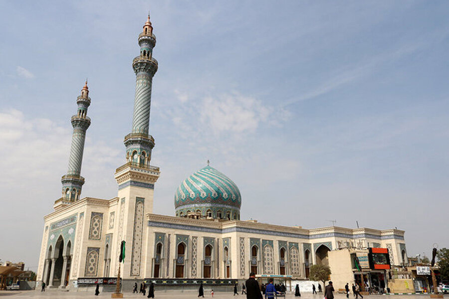 مسجدی زیبا در قم که به دستور پدر امام عصر(عج) ساخته شده است