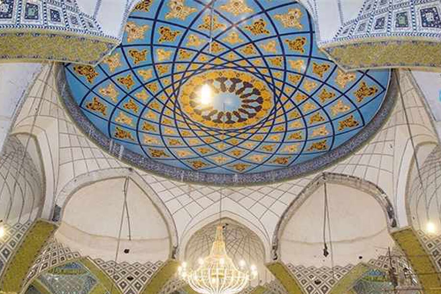 مسجدی زیبا در قم که به دستور پدر امام عصر(عج) ساخته شده است