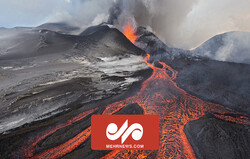 VIDEO: Volleyball with dramatic volcano background in Iceland