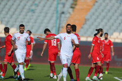 دیدار تیم های ملی فوتبال ایران و سوریه