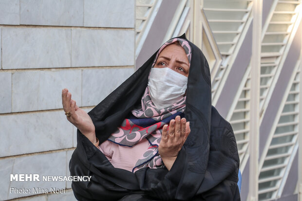 جشن نیمه شعبان در کوچه دوستان