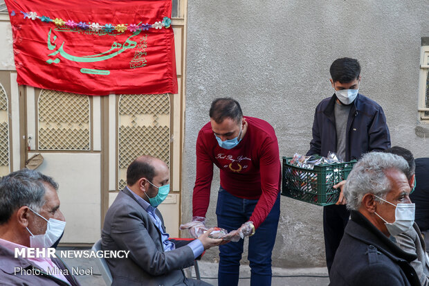 جشن نیمه شعبان در کوچه دوستان