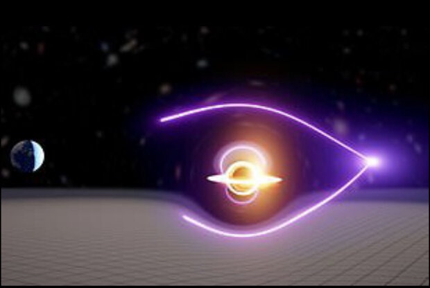 یک سیاه‌چاله با اندازه ۵۵ هزار برابر خورشید کشف شد