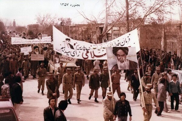 واکنش مردم بجنورد به چهلم شهدای تبریز در نوروز سال ۵۷