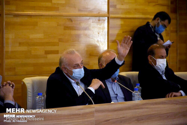نشست حجت الاسلام حسن درویشیان رئیس سازمان بازرسی با فعالان اقتصادی لرستان