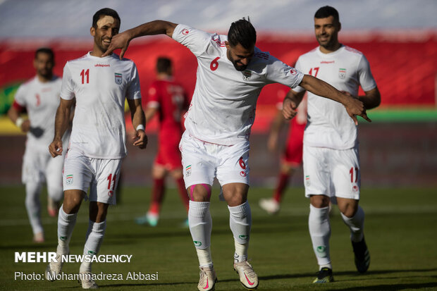 İran-Suriye futbol maçıdan fotoğraflar