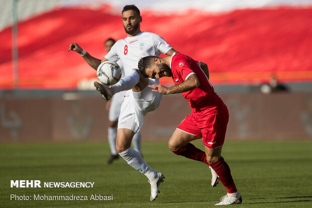 İran-Suriye futbol maçıdan fotoğraflar