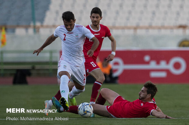 İran-Suriye futbol maçıdan fotoğraflar