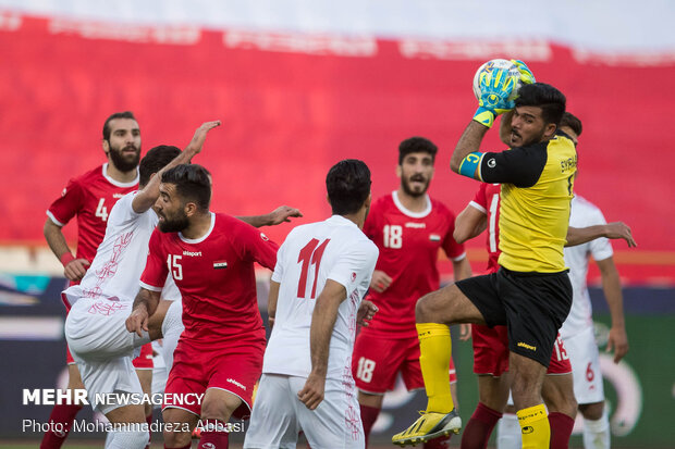 İran-Suriye futbol maçıdan fotoğraflar