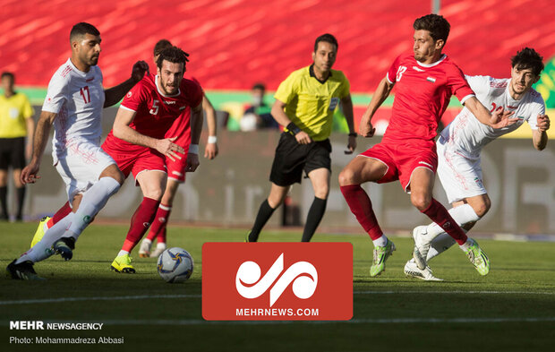 برد تیم ملی فوتبال ایران مقابل سوریه
