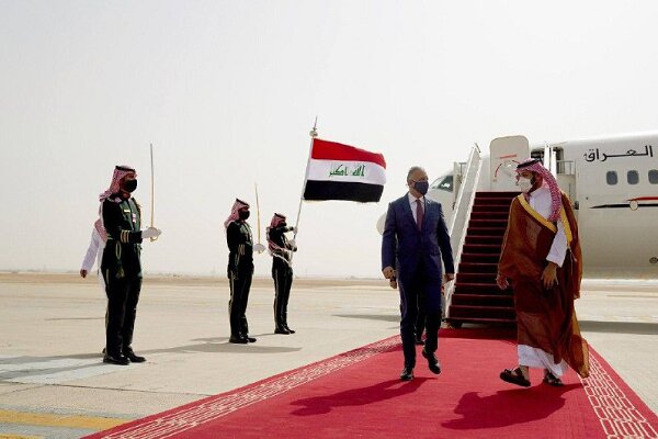 عراق کے وزیر اعظم کی سعودی عرب کے ولیعہد سے ملاقات