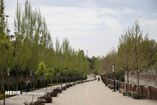 Tehran parks on National Nature Day