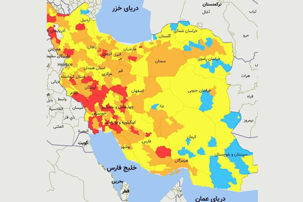 وضعیت کرونا در قم دوباره نارنجی شد