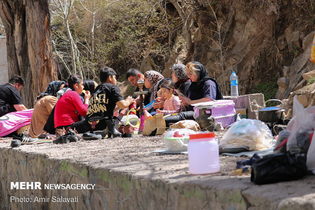 روز طبیعت در شهمیرزاد سمنان