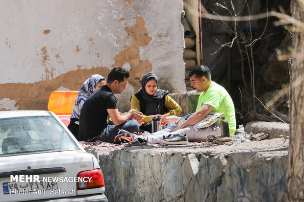 روز طبیعت در شهمیرزاد سمنان