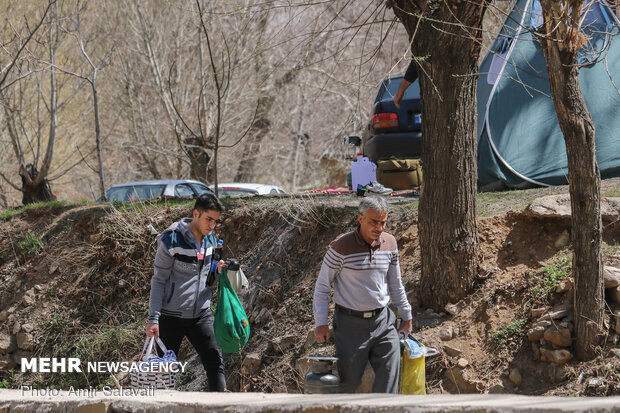روز طبیعت در شهمیرزاد سمنان