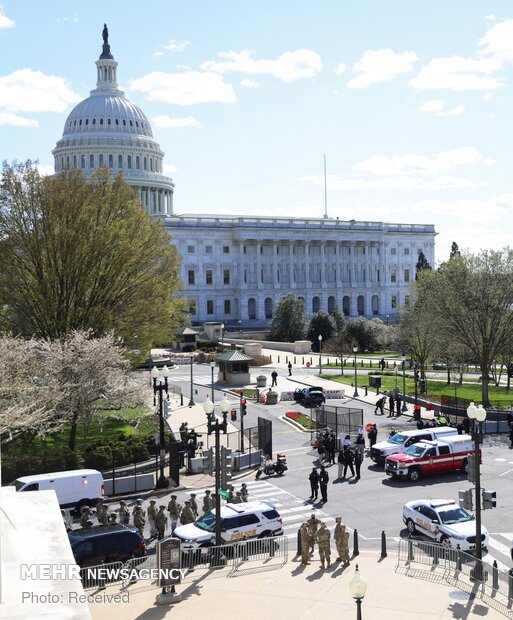 حمله با خودرو به ساختمان کنگره آمریکا