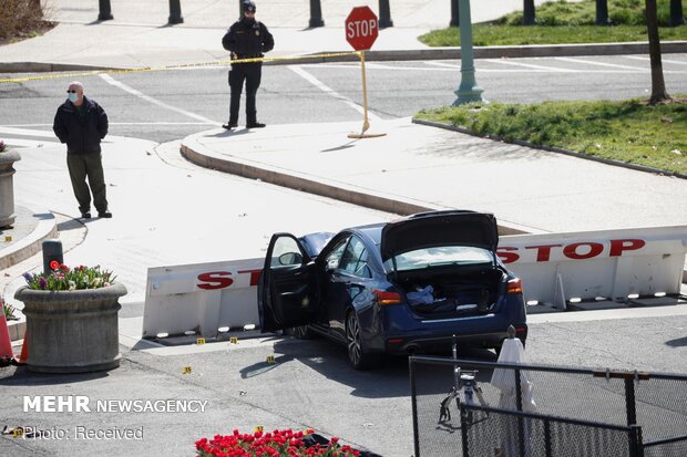 حمله با خودرو به ساختمان کنگره آمریکا