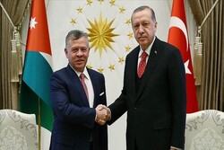رئیس‌جمهور ترکیه و پادشاه اردن گفتگو کردند