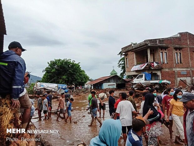 سیل مرگبار در اندونزی
