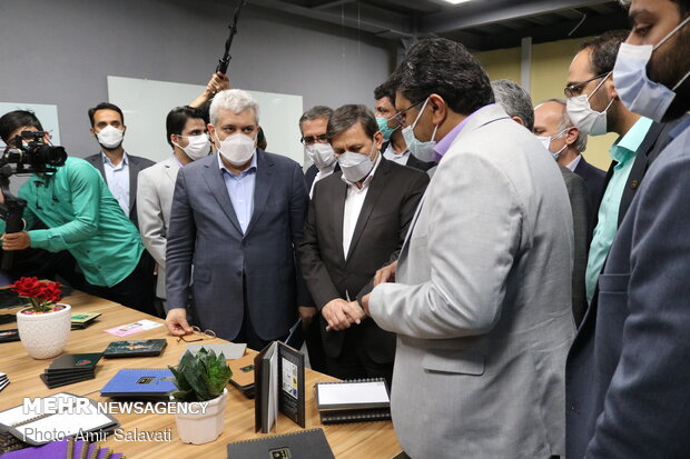 مراسم افتتاح مرکز نوآوری پارک علم و فناوری دانشگاه سمنان