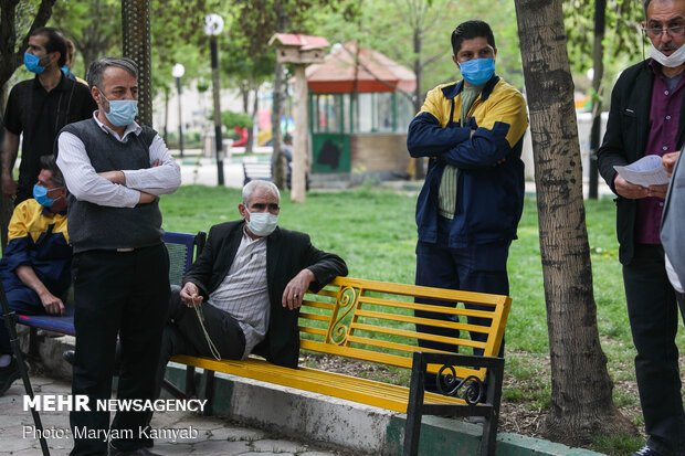 واکسیناسیون پاکبان هاو پرسنل جمع آوری پسماند شهر تهران