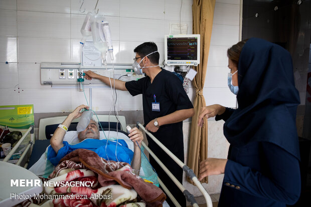 کاهش چشمگیر فوتی‌های کرونا در بیمارستان امام