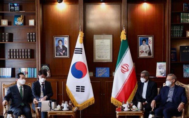 نخست وزیر کره جنوبی با «علی لاریجانی» دیدار کرد
