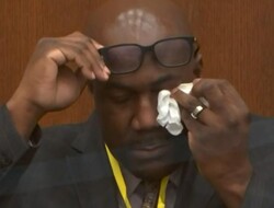 ادای شهادت آمیخته با اشک و لبخند برادر «جورج فلوید» در دادگاه