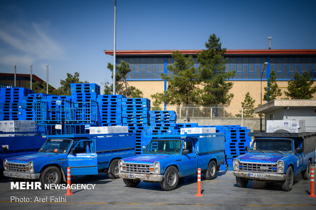 آییین افتتحاح طرح احسان رمضان