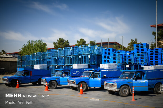 آییین افتتحاح طرح احسان رمضان