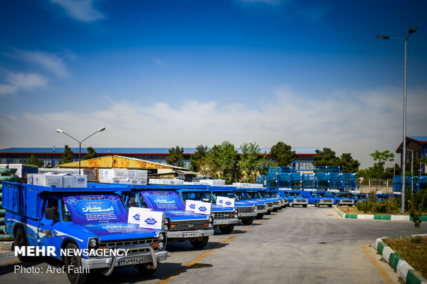 آییین افتتحاح طرح احسان رمضان