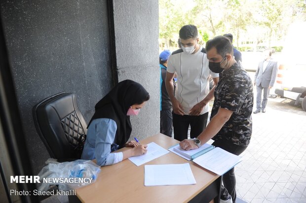 Iranian Olympic athletes receive Covid vaccine