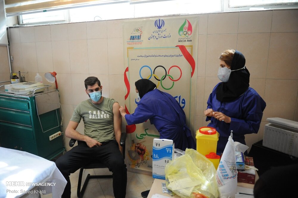 ورزشکاران المپیکی ایران واکسینه شدند/ تاکید بر حضور کاروان پاک