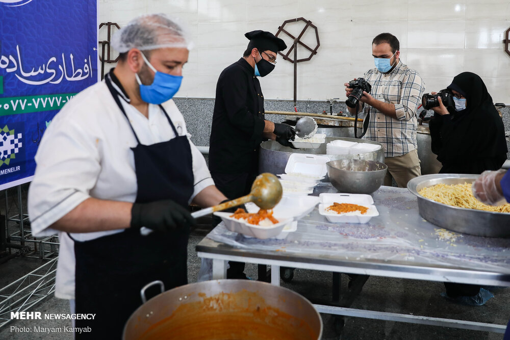 مہدوی اطعام کے سلسلے میں بڑے  باورچی خانہ کا افتتاح