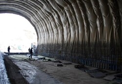 پیشرفت فیزیکی قطعه ۲ آزادراه تهران-شمال ۵۰ درصد/ بزرگترین تونل غرب آسیا ۹۵ درصد