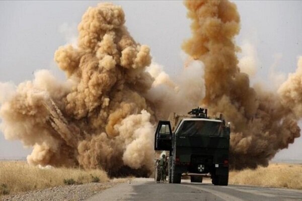 کاروان لجستیکی ارتش آمریکا در دیوانیه عراق هدف قرار گرفت