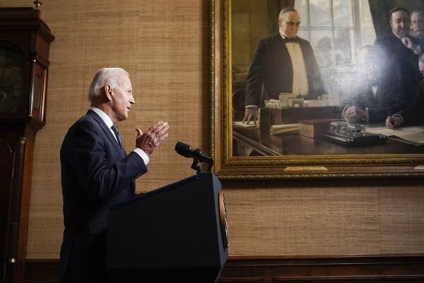  Biden mispronounces Putin’s name in remarks on Russia+ video