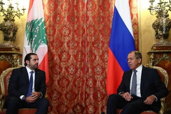 دیدار سعد حریری با وزیر خارجه روسیه در مسکو