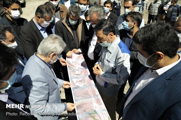 ساخت قطعه ۲ آزادراه تهران-شمال سرعت گرفت