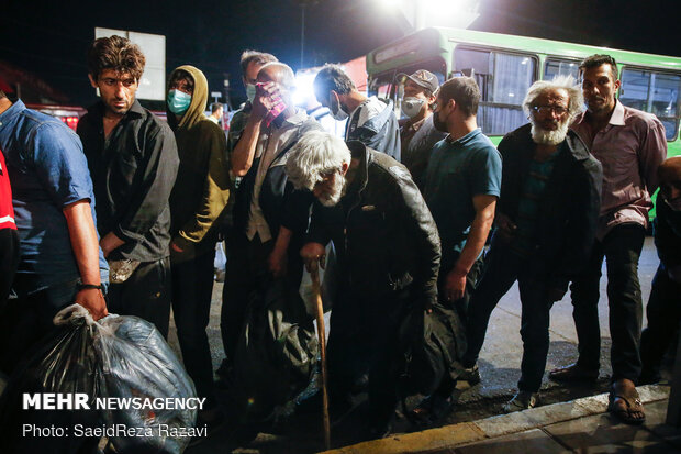 کاهش ۷۰ درصدی افراد بی‌خانمان در تهران