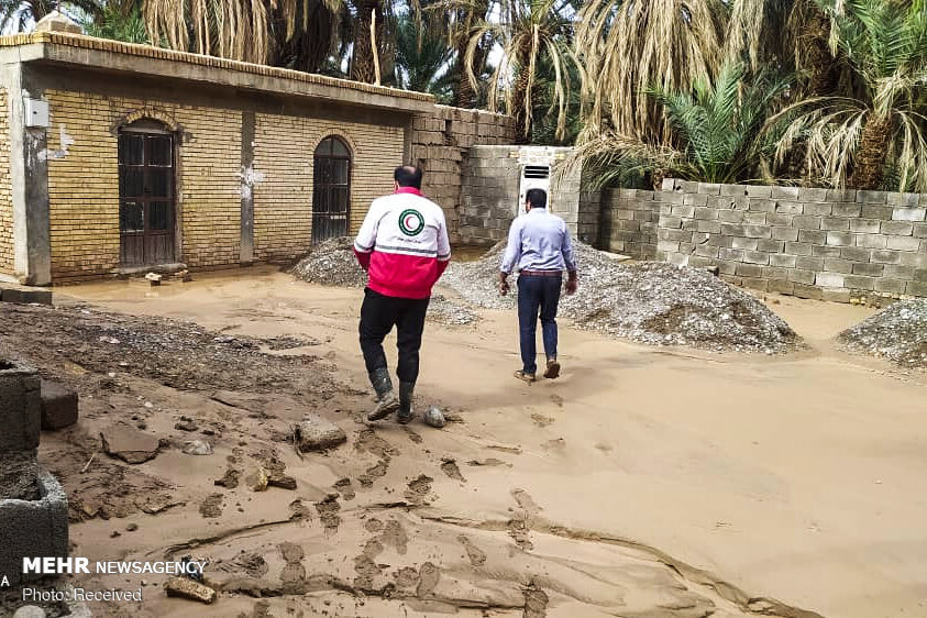 اسکان اضطراری ۷۶ آسیب دیده سیلاب در سیستان و بلوچستان