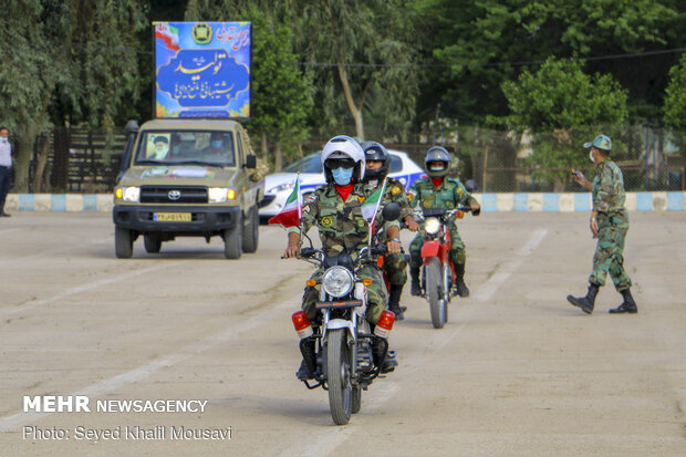 Armed Forces parade in 1st Naval Zone of Army Navy Force