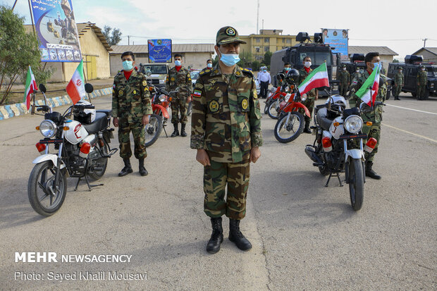 Armed Forces parade in 1st Naval Zone of Army Navy Force