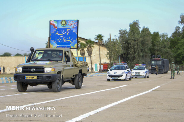 Armed Forces parade in 1st Naval Zone of Army Navy Force