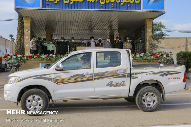 Armed Forces parade in 1st Naval Zone of Army Navy Force