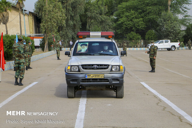 Armed Forces parade in 1st Naval Zone of Army Navy Force