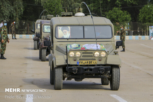 Armed Forces parade in 1st Naval Zone of Army Navy Force