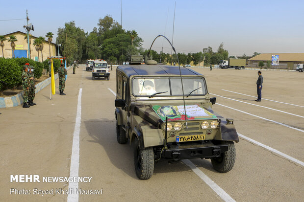 Armed Forces parade in 1st Naval Zone of Army Navy Force